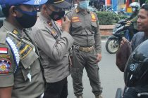 Razia Tim Gabungan Pol PP dan Polres prabumulih