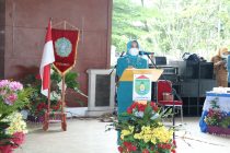 Rapat Koordinasi TIM Penggerak PKK Kota Prabumulih Tahun 2021. Di Pendopoan Rumah Dinas Walikota Prabumulih.