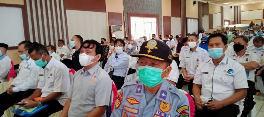 MUSREMBANG RKPD KOTA PRABUMULIH TAHUN 2022 DI LAKSANAKAN DI GEDUNG KESENIAN RUMAH DINAS WALIKOTA PRABUMULIH.