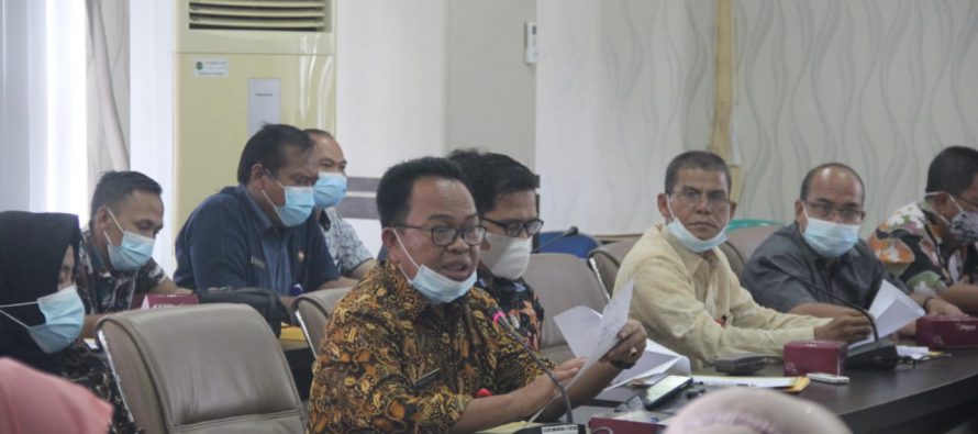 RAPAT KOORDINASI TERKAIT REFOCUSING TA 2021 di RUANG RAPAT Lt.1 PEMERINTAH KOTA PRABUMULIH