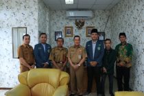 Audiensi Pimpinan Cabang Ikatan Pelajar Nahdlatul Ulama Kota Prabumulih dengan Pemerintah Kota Prabumulih Sehubungan akan Diadakannya Program Kerja Pimpinan Cabang Ikatan Pelajar Nahdlatul Ulama Kota Prabumulih (PC IPNU PRABUMULIH) Periode 2021-2023. Di Ruang Kerja Asisten III Pemerintah Kota Prabumulih