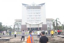 Rutinitas Senam Pagi setiap Hari Jum’at.