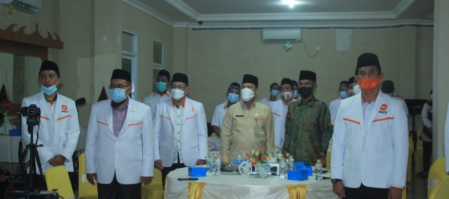 Pelantikan Dewan Pengurus Tingkat Daerah (DPRD) PKS Kota Prabumulih Masa Kerja 2020-2025.