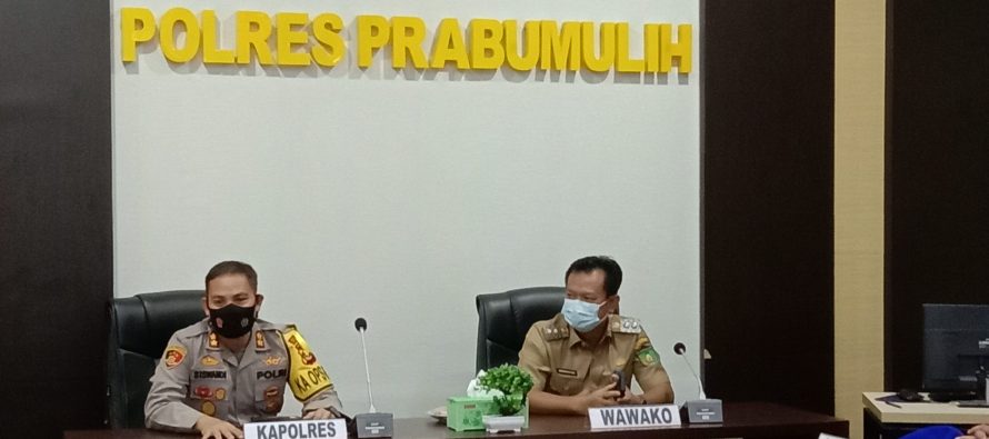 VIDCON Rapat Koordinasi Kesiapan Polda Sumsel dan Seluruh Jajaran Bersama Instansi Terkait dalam Rangka Menghadapi Bencana Karhutla