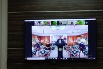 Serah Terima Penarikan Mahasiswa Kuliah Kerja Nyata (KKN) Mandiri Angkatan ke -55 secara Virtual