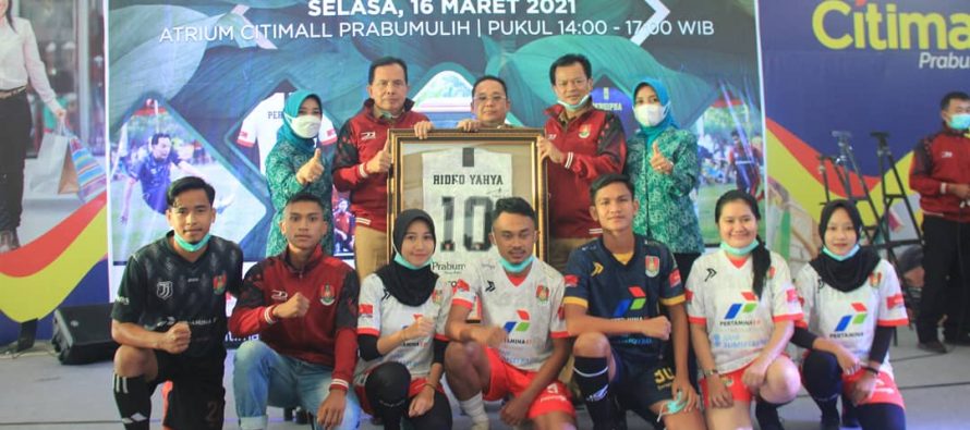 Ridho Yahya Launching Jersey Tim Persipra