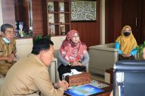 Walikota Prabumulih menerima Audiensi Universitas Islam Negeri (UIN) Raden Fatah Palembang Fakultas Adab dan Humaniora terkait Moa