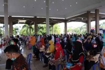 Andriansyah Fikri Menyerahkan Bantuan Dana Insentif