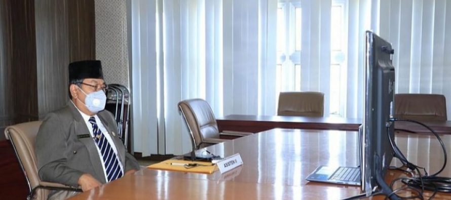 Rapat Paripurna DPRD Kabupaten Empat Lawang, dalam Rangka Peringatan Hari Jadi ke-14 Kabupaten Empat Lawang Tahun 2021 secara Virtual