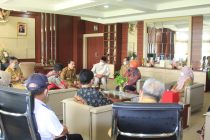 Audiensi SKK Migas Perwakilan Sumbagsel dengan Pemerintah Kota Prabumulih Terkait dengan Perkembangan Kegiatan Eksplorasi Hulu Migas di Kota Prabumulih Sekaligus Perkenalan General Manager Baru di Ruang Kerja Walikota Prabumulih.