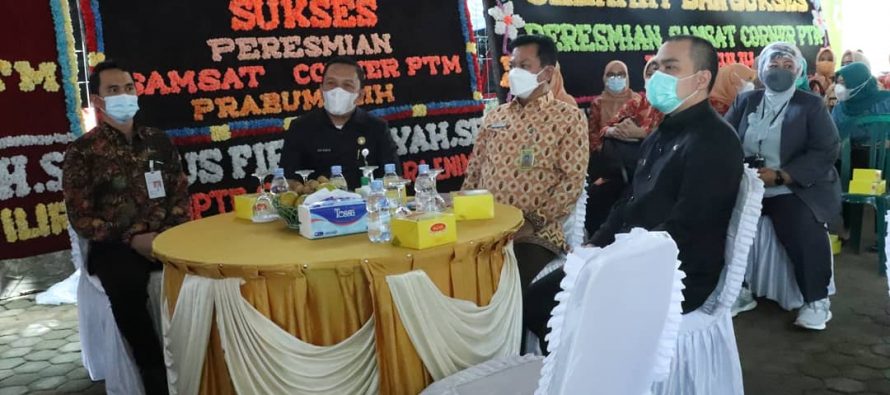 Peresmian Pelayanan Samsat Corner Di PTM Kota Prabumulih.