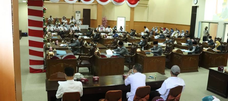 Rapat Paripurna Ke – XXIII Masa Persidangan Ke – I DPRD Kota Prabumulih.