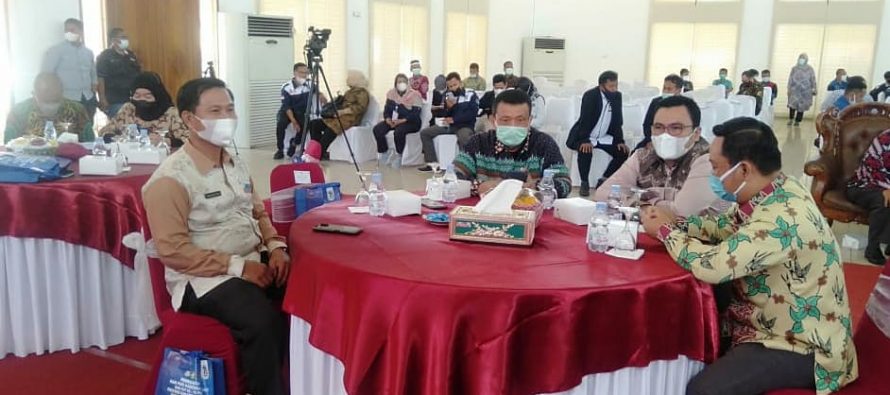 Peringatan Hari Pers Nasional XLVII dan HUT ke- 75 PWI Tingkat Provinsi Sumatera Selatan di Kabupaten Banyuasin tahun 2021.