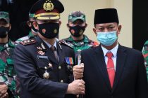 Upacara Hari Bhayangkara Ke – 75 Secara Virtual.