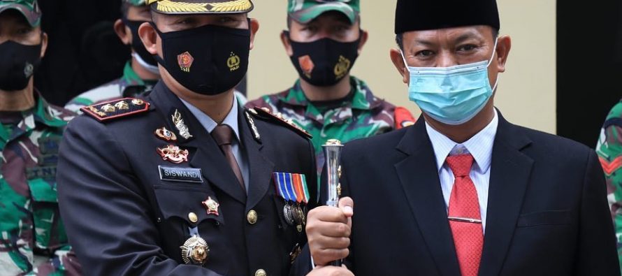 Upacara Hari Bhayangkara Ke – 75 Secara Virtual.