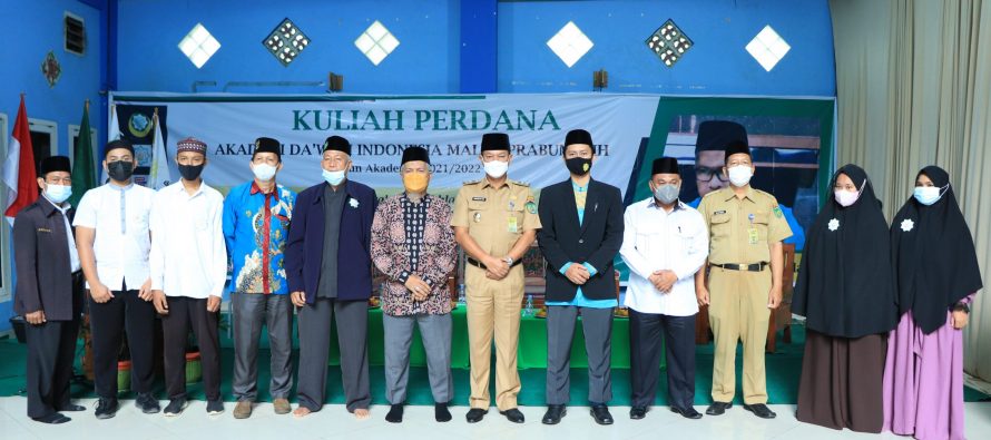 Wawako Hadiri Kuliah Perdana Akademi Dakwah Indonesia Maliki Kota Prabumulih