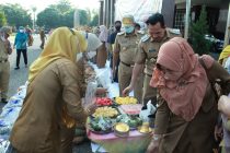 Apel Bulanan sekaligus Penyerahan Bantuan secara Simbolis Dinas Pertanian Kota Prabumulih dari Kementerian Pertanian RI dan Dinas Ketahanan Pangan dan Peternakan Provinsi Sumatera Selatan