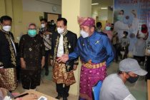 Gubernur Sumatera Selatan H. Herman Deru  Resmikan Gedung Lab PCR
