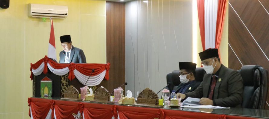 Rapat Paripurna Ke XII & XIII Masa Persidangan Ke I DPRD Kota Prabumulih