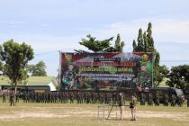 Serah Terima Jabatan Komandan Batalyon Zeni Tempur 2/SG