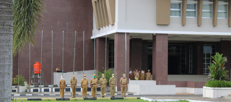 Apel Bulanan Perdana Pemerintah Kota Prabumulh 2020