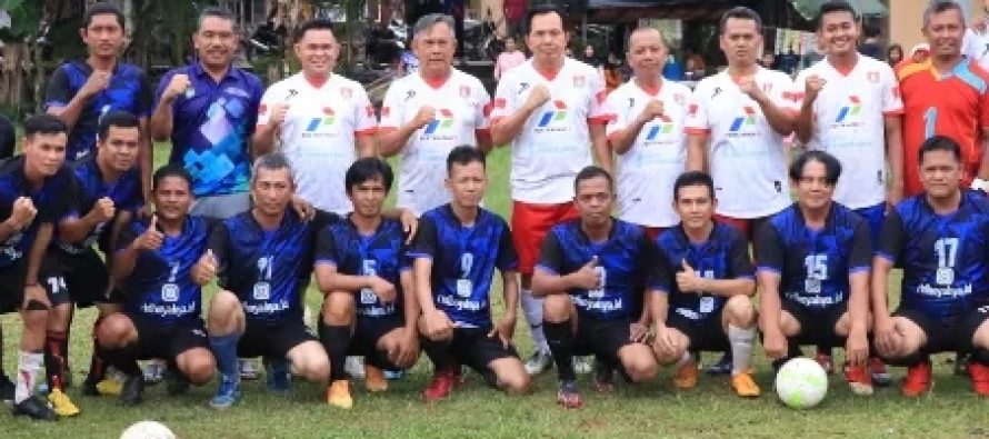 Pertandingan Sepak Bola Antara Tim PERSIPRA OLD STAR FC VS PSP LEGEND