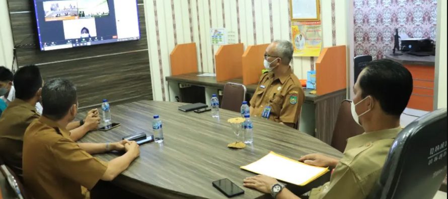 Pendidikan Karakter dan Budaya Anti Korupsi di Satuan Pendidikan Daerah Kabupaten/Kota Secara Virtual.