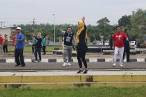 Senam Pagi Bersama Pemerintah Kota Prabumulih