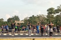 Senam Pagi Bersama Pemerintah Kota Prabumulih