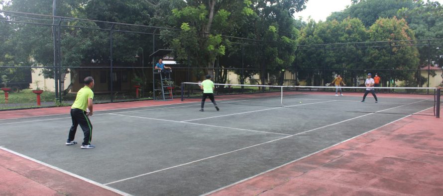 Senam Pagi Bersama Pemerintah Kota Prabumulih