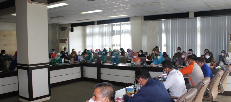 Rapat Kerja Kelompok POKJANAL POSYANDU Dan Hasil Pemeriksaan IVA Tahun 2021