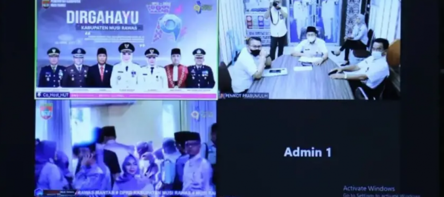 Rapat Paripurna DPRD Kabupaten Musi Rawas Dalam Rangka Memperingati Hari Jadi Ke – 79 Kabupaten Musi Rawas Tahun 2022