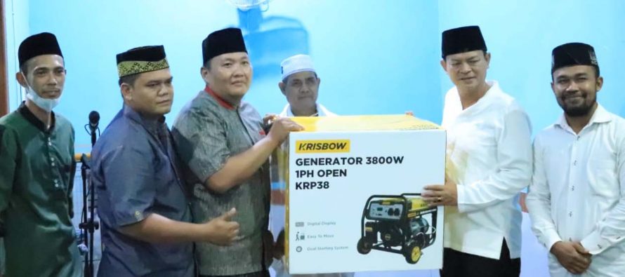 Tim II Safari Ramadhan Pemerintah Kota Prabumulih dipimpin oleh Wakil Walikota Prabumulih H.Andriansyah Fikri hadir di Mushola Al-Istiqomah Perumnas Griya Pangkul Sejahtera Desa Pangkul Kecamatan Cambai.