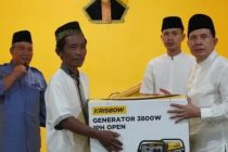 Tim I safari Ramadhan yang di pimpin oleh Walikota Prabumulih Ir H Ridho Yahya MM