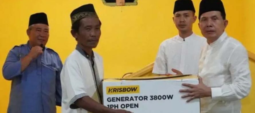 Tim I safari Ramadhan yang di pimpin oleh Walikota Prabumulih Ir H Ridho Yahya MM