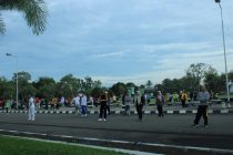 Senam Pagi Bersama Pemerintah Kota Prabumulih