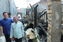 Penyerahan Bantuaan Korban Kebakaran Rumah Kecamatan Prabumulih Utara.