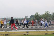 Senam Pagi Bersama Pemerintah Kota Prabumulih