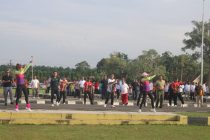 Senam Pagi Bersama Pemerintah Kota Prabumulih
