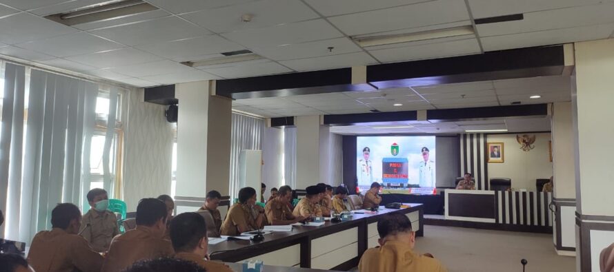 Rapat Koordinasi dan Evaluasi Program Pengentasan Kemiskinan Pemerintah Kota Prabumulih