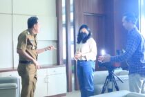 Wawancara dan Liputan Kantor Berita Indonesia ANTARA TV dengan Walikota Prabumulih