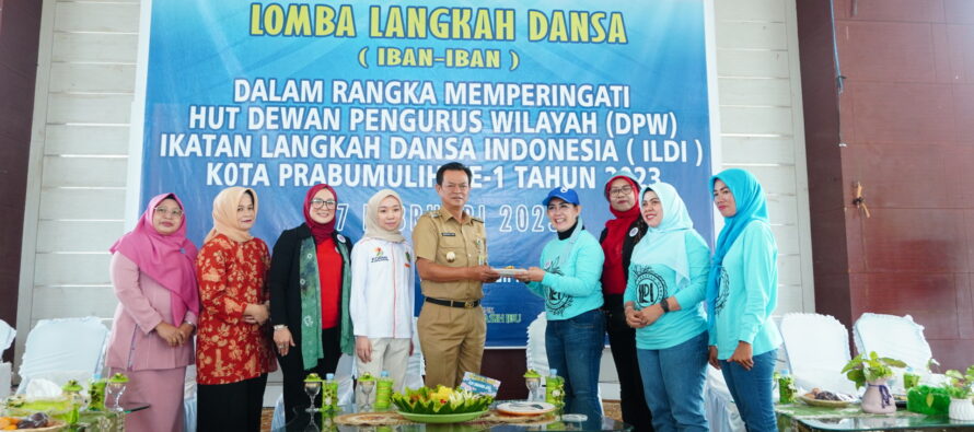 Pembukaan Lomba Langkah Dansa sekaligus Mencari Bibit Atlet Langkah Dansa Kota Prabumulih guna untuk Persiapan Formas ke-VII Tahun 2023 di Kota Bandung Dalam Rangka Memperingati HUT DPW ILDI Ke-I