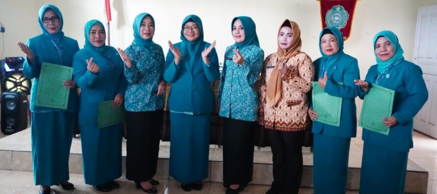 Pelantikan Ketua PKK Kelurahan wilayah Kecamatan Prabumulih Timur