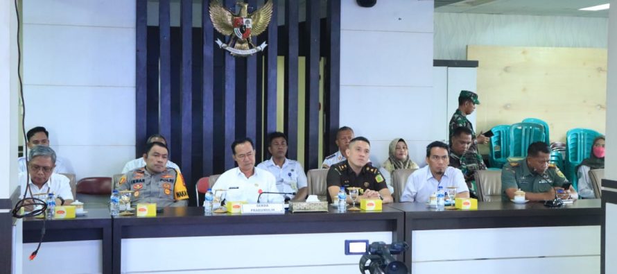 Rapat koordinasi Pengendalian Inflansi Daerah Tahun 2023 secara VIRTUAL.