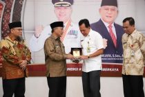 Kunjungan Silaturahmi Walikota Prabumulih Ir H Ridho Yahya MM bersama jajaran Pemkot Prabumulih, Bertempat di Guest House Griya Bumi Serasan Sekatea
