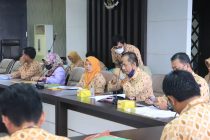 Rapat Penyusunan Raperda Pajak Daerah dan Retribusi Daerah (PDRD) yang dilaksanakan di Ruang Rapat Lantai I Kantor Pemerintah Kota Prabumulih