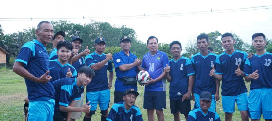 Squad Persipra AllStar tandang ke Desa Air Dingin Lama Kecamatan Tanjung Tebat Kabupaten Lahat