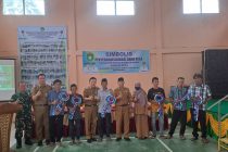 Penyerahan Alokasi Dana Desa Tahun 2023 di Desa Rambang Senuling