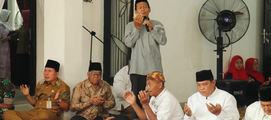 Sedekah Ruahan untuk menyambut bulan suci Ramadhan 1444 H sekaligus makan siang bersama