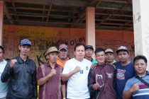 Kedatangan Walikota Prabumulih Ridho Yahya bersama rombongan ke Desa Tanjung Agung Kecamatan Semende Darat Ulu